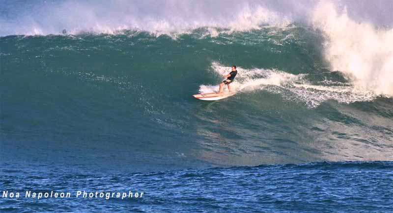 Eric Haas, photo by Noa Noa Napoleon - The Drop - Sunset Beach Surf Club